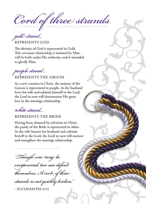 3 cords wedding ceremony|hand fasting cord of three strands.